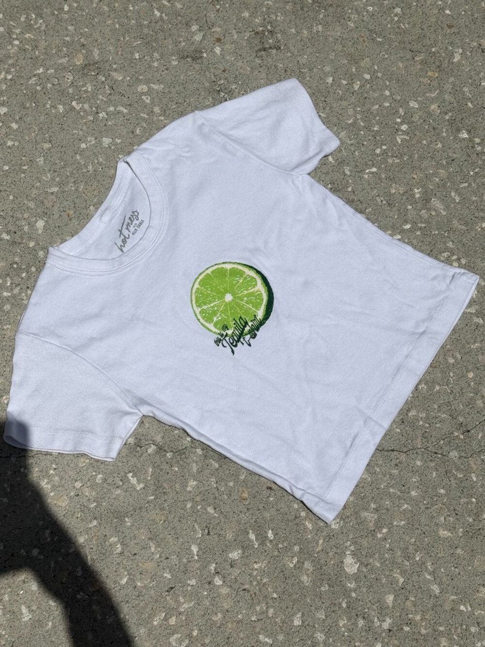 Hot Mess Alix Earle Tequila Baby Tee